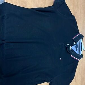 Tommy Hilfiger Black Polo Shirt